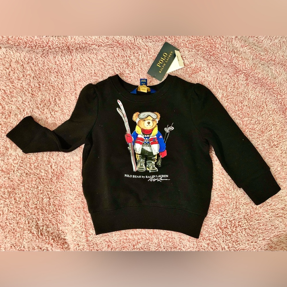 Girl Polobear sweatshirt 2T